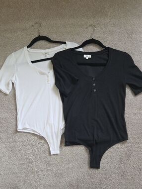 Knix Ribbed Bodysuit Bundle (2) – Size Small – NWOT/Never Worn